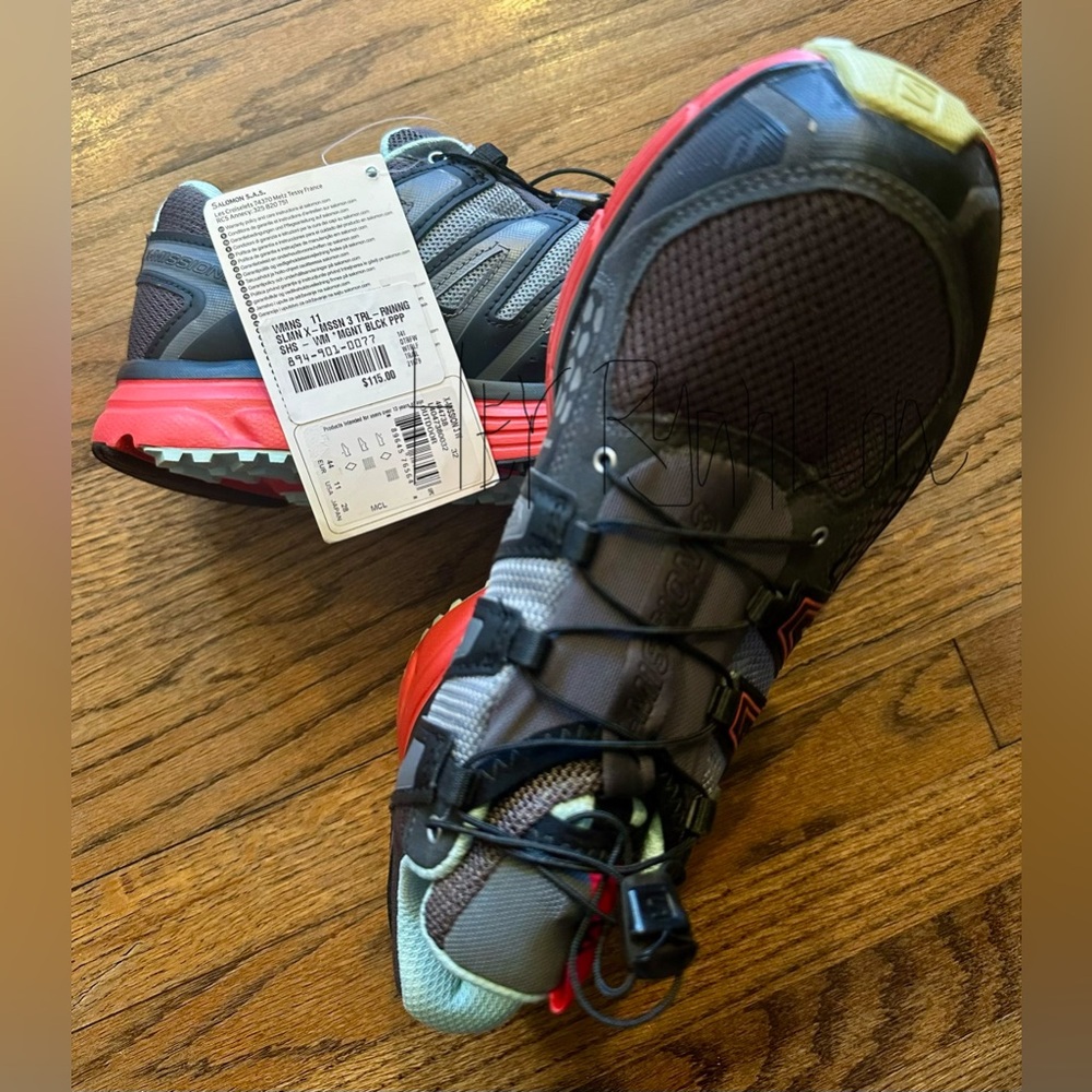 Salomon X-Mission 3 Hiking Shoes BRAND NEW no box Magenta & Black SZ 11